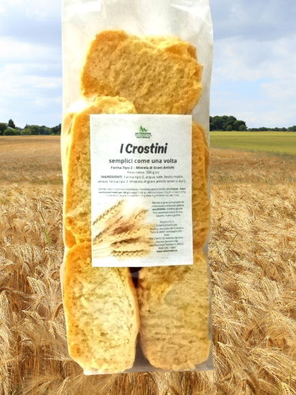 I CROSTINI semola di Grani Antichi 300 g - immagine 2