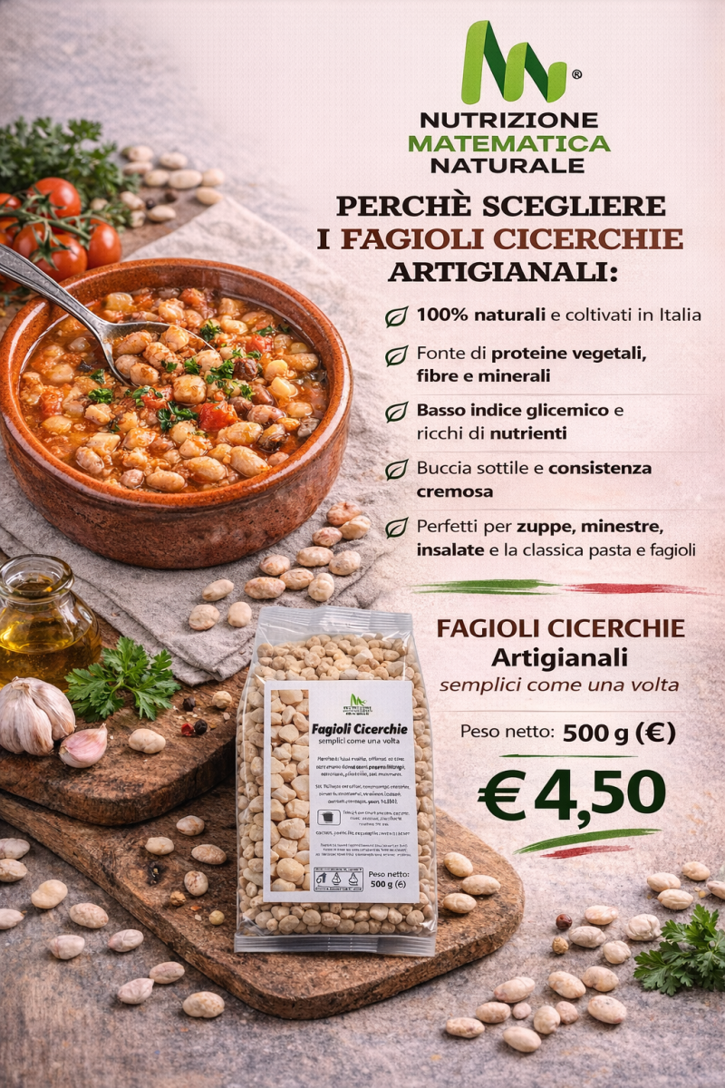 FAGIOLI CICERCHIE Artigianali 500 g
