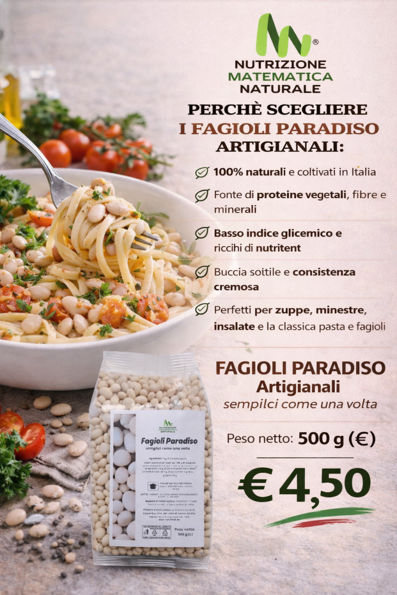 FAGIOLI PARADISO Artigianali 500 g