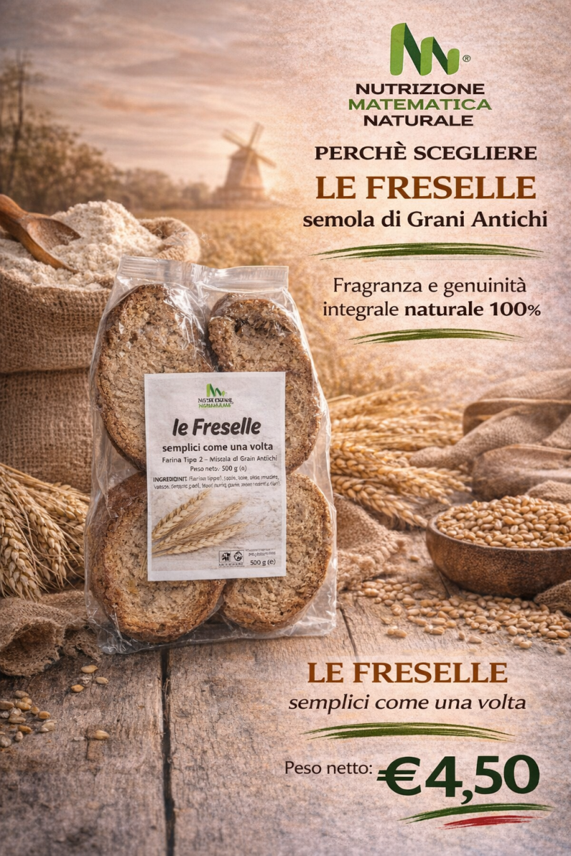 LE FRESELLE semola di Grani Antichi 500 g