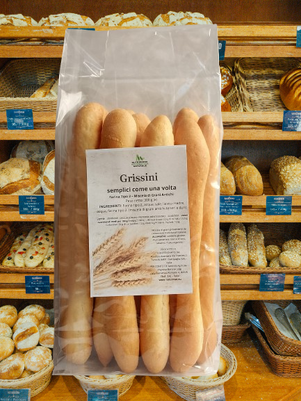 Grissini a Baghette con semola di Grani Antichi 200 g