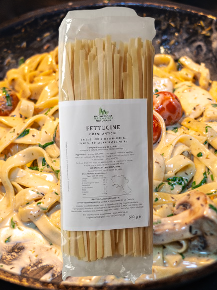 FETTUCCINE Pasta di semola di Grani Antichi 500 g - immagine 2